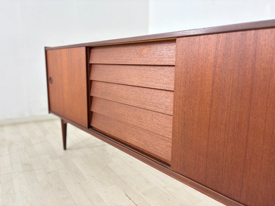 Image 1 of Scandinavian Design - Hugo Troeds / Teak Sideboard / Vintage Sideboard / 1960s Sideboard