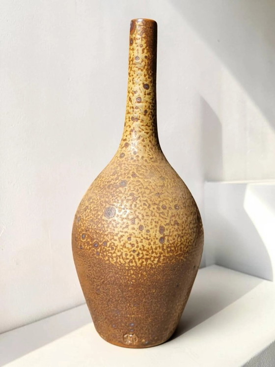 Vaso in gres pirite Michel Dumont / Puisaye – Vasi, Porcelain (photo 3 of 7)