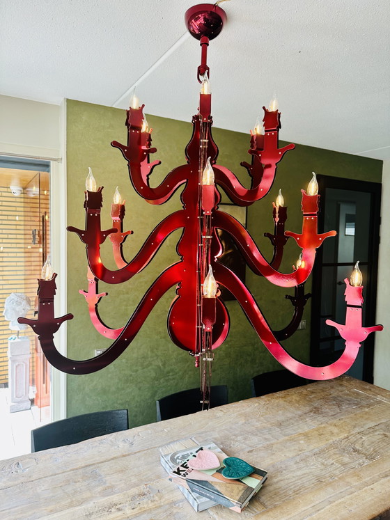 Image 1 of Brand van Egmond barok Nightwatch XL kroonluchter Special Edition!