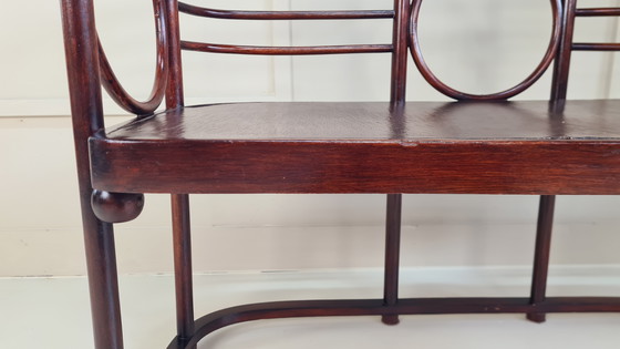 Image 1 of Fledermaus" Sofa
A rare version of the so called "Fledermaus" model sofa by Josef Hoffmann for by Mundus AG. 