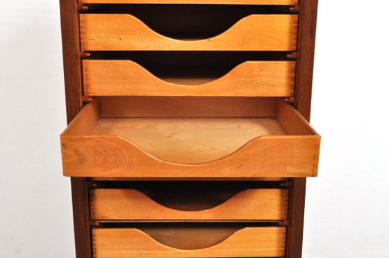 Image 1 of Vintage Roller Shutter Cabinet, 1930s