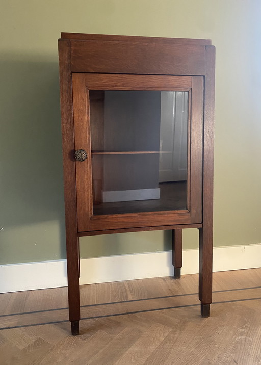 Scuola di Amsterdam - Art Déco - Vetrina - circa 1 m di altezza