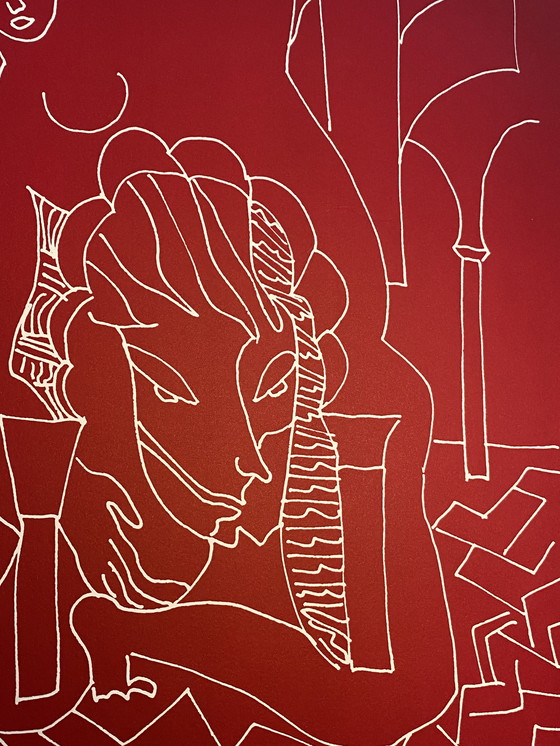 Image 1 of Charles Lapique - De geboorte van de zonde Litho