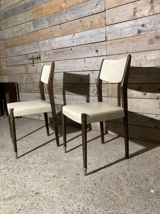 Vintage eetkamerstoelen 