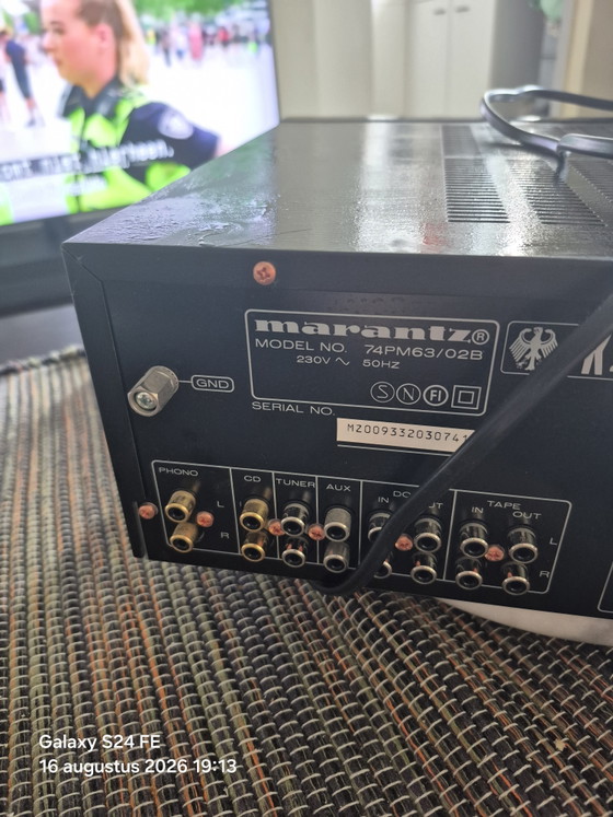 Marantz versterker – Cadeaus, Metal, Plastic (photo 4 of 9)