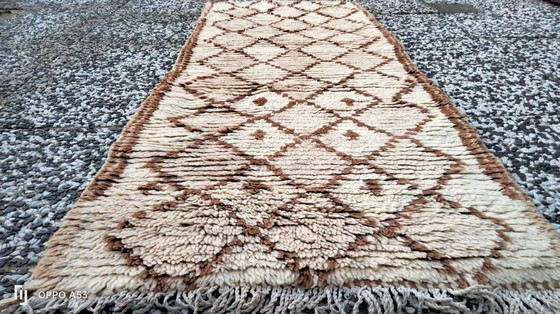 Image 1 of Handgeknoopt Berber kleed wol 169x69cm