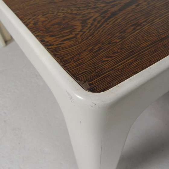 Image 1 of Tavolino con piano in legno Wengé, anni '60