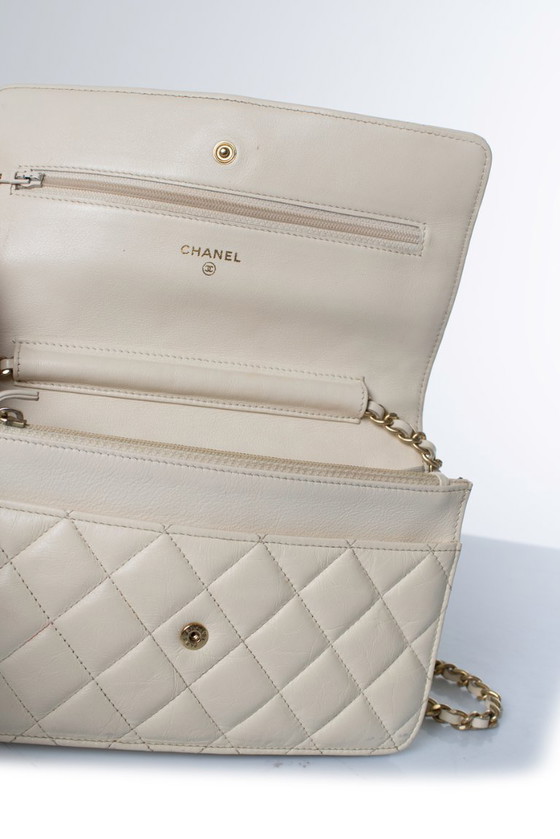 Image 1 of Chanel 2.55 heruitgave portemonnee met ketting
