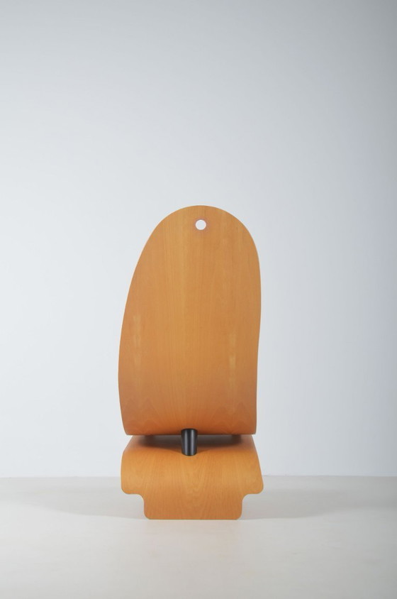 Image 1 of Sillón de diseño danés único en madera.