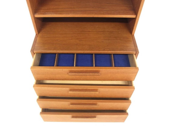 Image 1 of “Domi Monté” teakhouten boekenkast, Nils Jonssons, Zweden, 1960