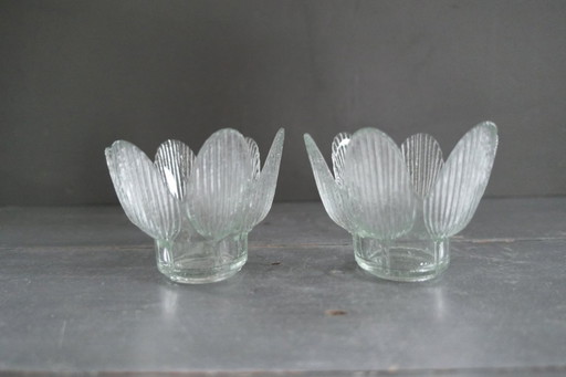 Candelabro Lotus vintage 2 x Václav Zajíc Libochovice