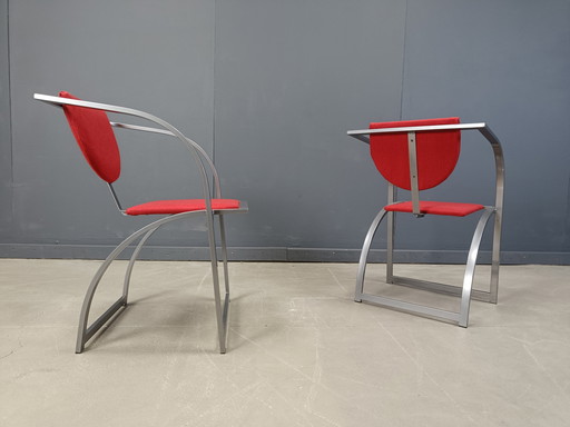 Chaises de salle à manger Sinus de KFF, années 1990, ensemble de 6