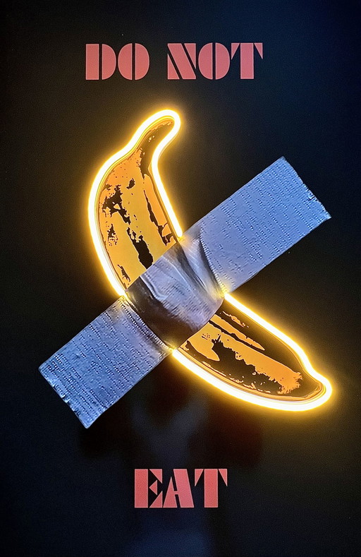 LedMansion - Don't Eat This Banana Led Wall Art Lamp