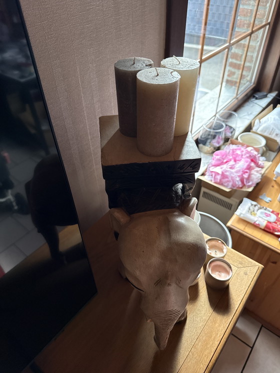 Image 1 of Houten olifant