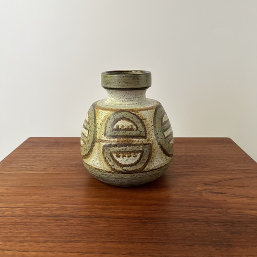 Vintage Søholm vase, Noomi Backhausen & Poul Brandborg, Denmark, 1960s