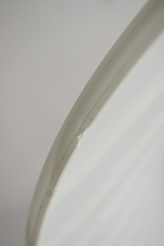 Image 1 of Grande lampada da soffitto in vetro di metà secolo di Peill & Putzler