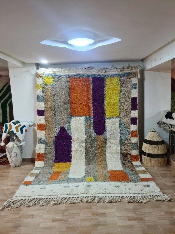 BeniOuaren Tappeto Multicolore 300x200 cm – Tappeti, Lana, Cotone, Modern (photo 3 of 3)