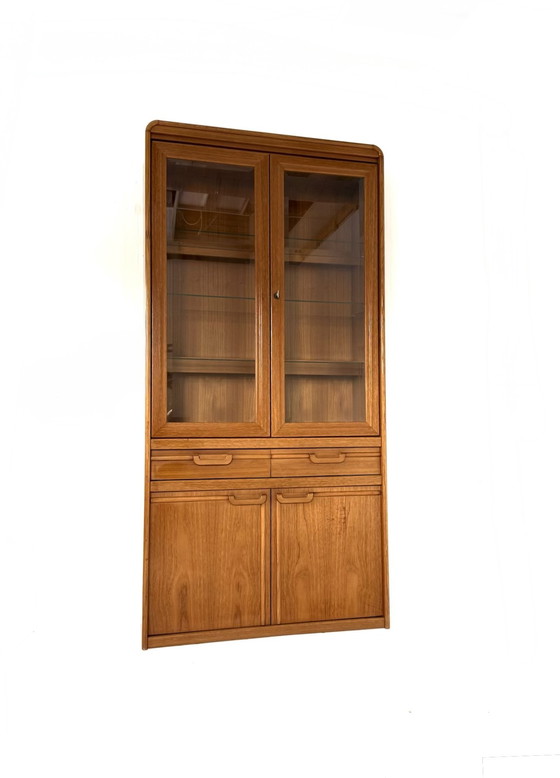 Image 1 of Vetrina vintage in teak anni '80