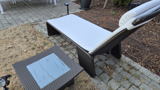 Ensemble de détente extérieur Dedon Spa – Salons de jardin & lounge design d'occasion, Plastic (photo 9 of 15)
