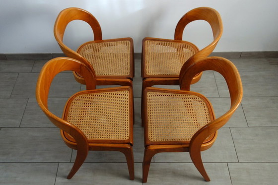 Image 1 of 4 Baumann Gondelstühle, 1970er Jahre