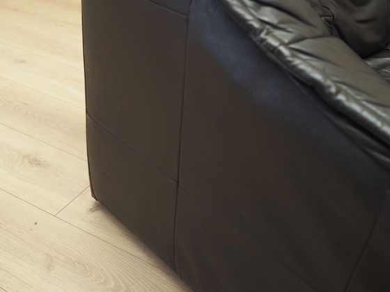 Image 1 of Leren fauteuil, Italiaans ontwerp, jaren 1960, Productie: Italië