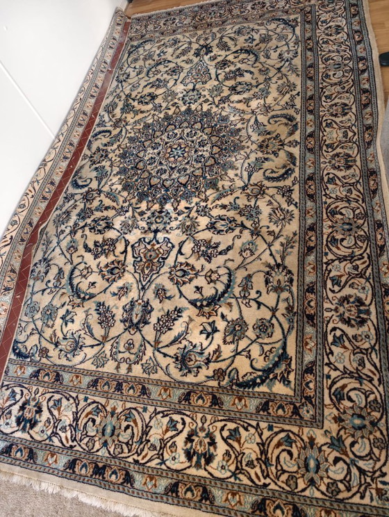 Image 1 of Vintage Persian Nain Rug – Hand-knotted – 3x2m – Recently professionally cleaned