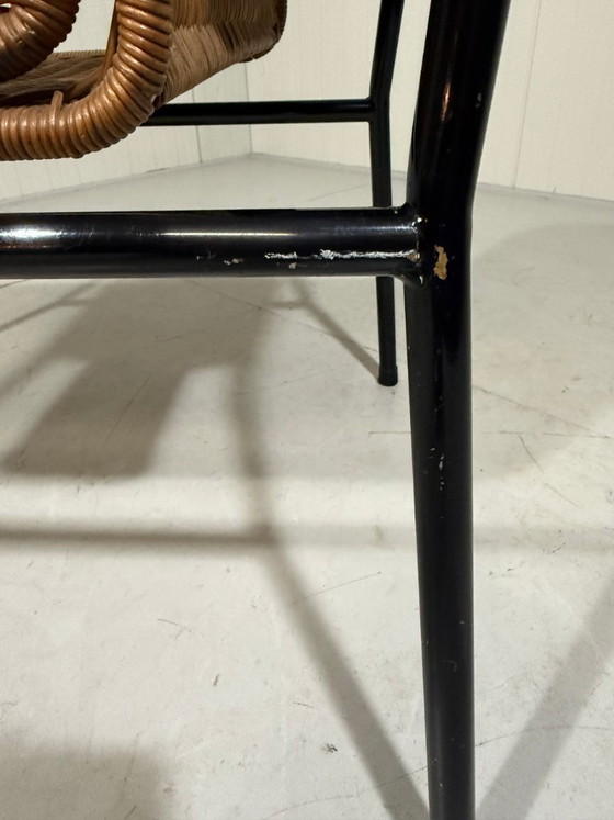 Image 1 of Sedia in rattan Wouter Fens Gebr. Jonker Paesi Bassi anni '60