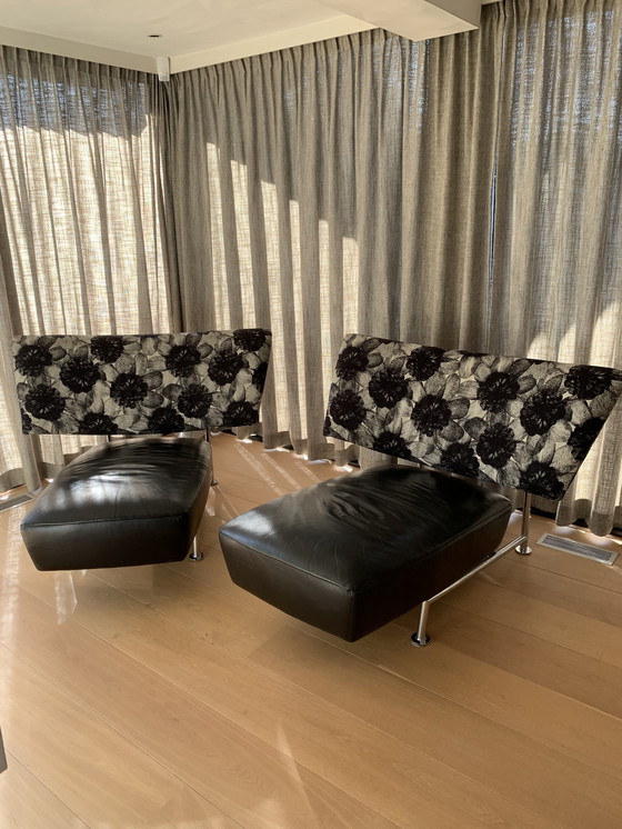 Image 1 of Leolux Akka draaibare chaise longue, evt ook als set beschikbaar