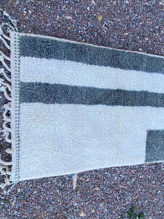 Handgefertigter Läufer 400cm x 70cm – Teppiche & Läufer, Wolle (photo 7 of 8)