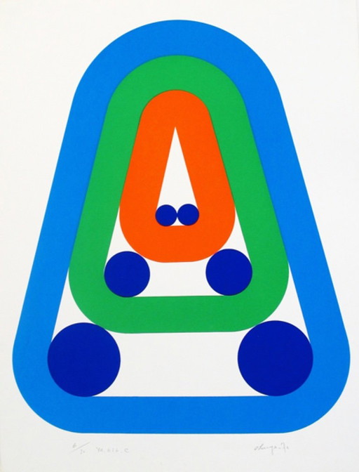 Naomi Okuya Zeefdruk – lithos zeefdrukken, Paper