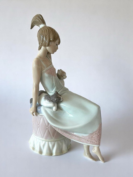 Image 1 of Statuetta Lladro "Bedtime" di Francisco Catalá (1987)