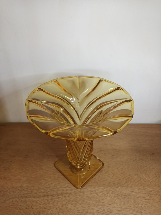 Image 1 of Val Saint Lambert Vase.