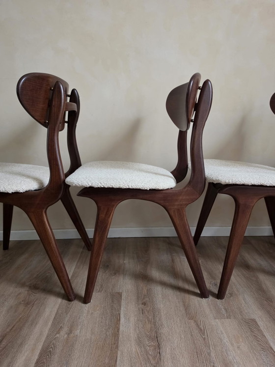 Sillas Louis van Teeffelen, Sillas de comedor, Madera, Marrón (foto 3 de 6)