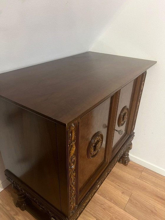 Image 1 of Mobile/mobile TV Wilhelm Albrecht degli anni '50/'60