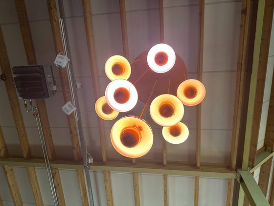 Image 1 of Vintage "flowerpot" chandelier by Verner Panton for Louis Poulsen, 1960s