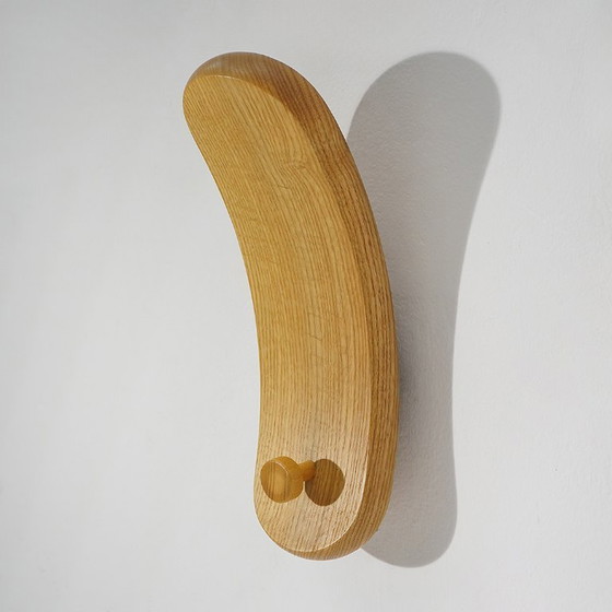 Image 1 of Paire de porte-manteaux muraux « Spatola » de De Paz, Durbino, Lomazzi pour Fiarm, années 1970