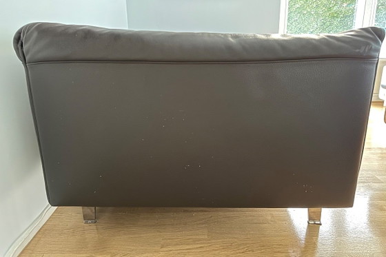 Poltrona Frau John-John leather sofa, original price approx. €11,000 – 2 seaters (photo 3 of 5)