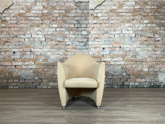 Leolux Carabisa beige - tissu | Axel Enthoven, Fauteuils, Textile, Métal, Crème, Modern (photo 2 sur 7)