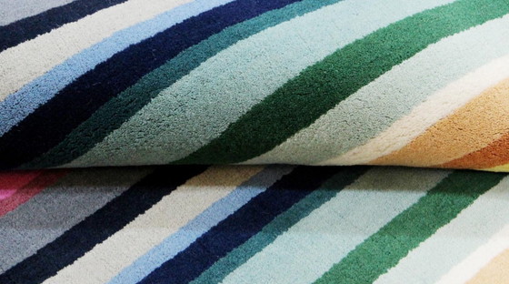 Modern Designer Hand-knotted Wool Rug New & Unused 152 x 92 cm, Rugs & carpets, Multi Color (photo 8 of 9)