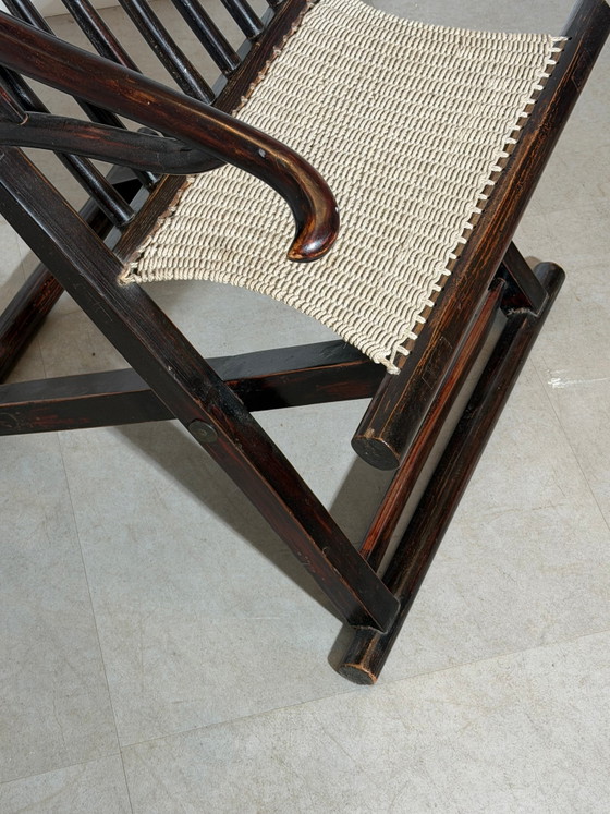 Chinese klapstoel uit de Qing-dynastie – Fujian, China – Fauteuils (photo 4 of 10)