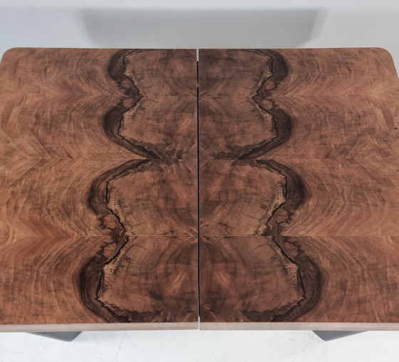 Image 1 of Art Deco Dining Table in Walnut, 1960s