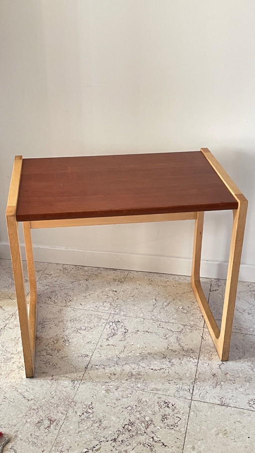 Vintage Couchtisch aus exotischem Holz – salontafels, Wood (photo 2 of 32)