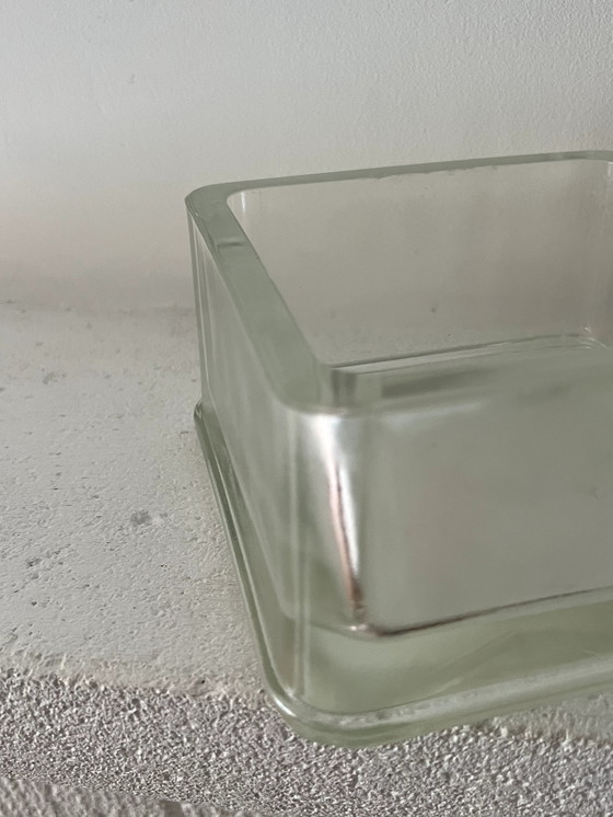 Image 1 of Lumax Taschenleerer / Aschenbecher aus Pavéglas - Le Corbusier x Charlotte Perriand - Saint-Gobain - 1960/70er Jahre