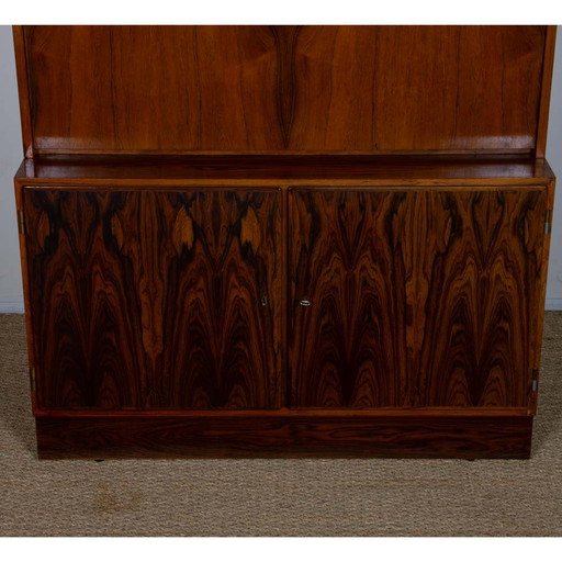 Secrétaire ou meuble bar en palissandre par Poul Hundevad, 1960
