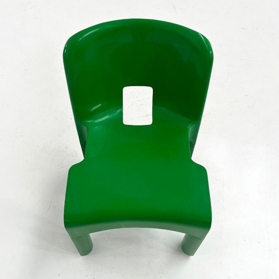 Image 1 of Green Model 4868 Universale Chair by Joe Colombo for Kartell, 1970s
