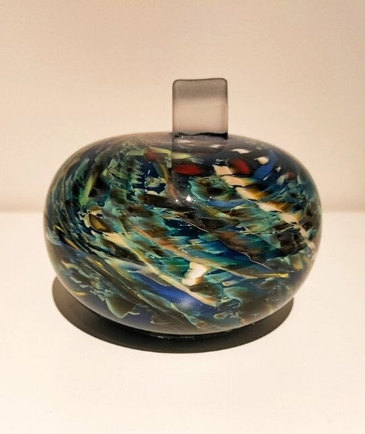 Kosta Boda sculptuur "Earth my universe" door Bertil Vallien