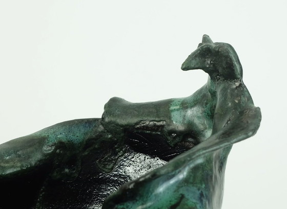 Image 1 of Dänische moderne Keramikvase, Schale, Keramikobjekt, Conny Walther, Dänemark, 1960er/70er Jahre