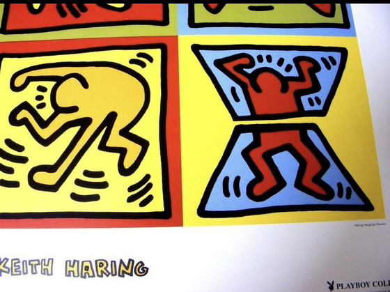 Image 1 of Keith Haring - Six dancing People - 1990