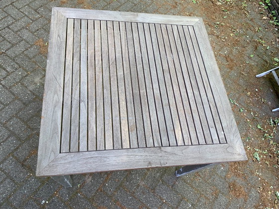 Image 1 of Design Folding Boat Set Teak (5)