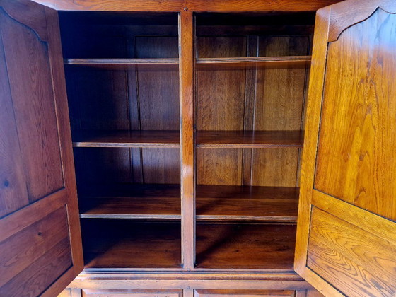 Image 1 of Armario pesado de madera maciza Schuitema Original Manor – en perfecto estado